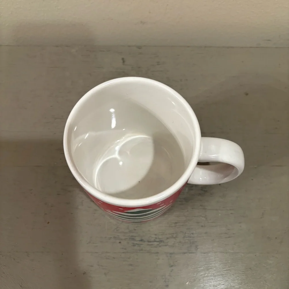 VTG Crate & Barrel Christmas Tree Mug